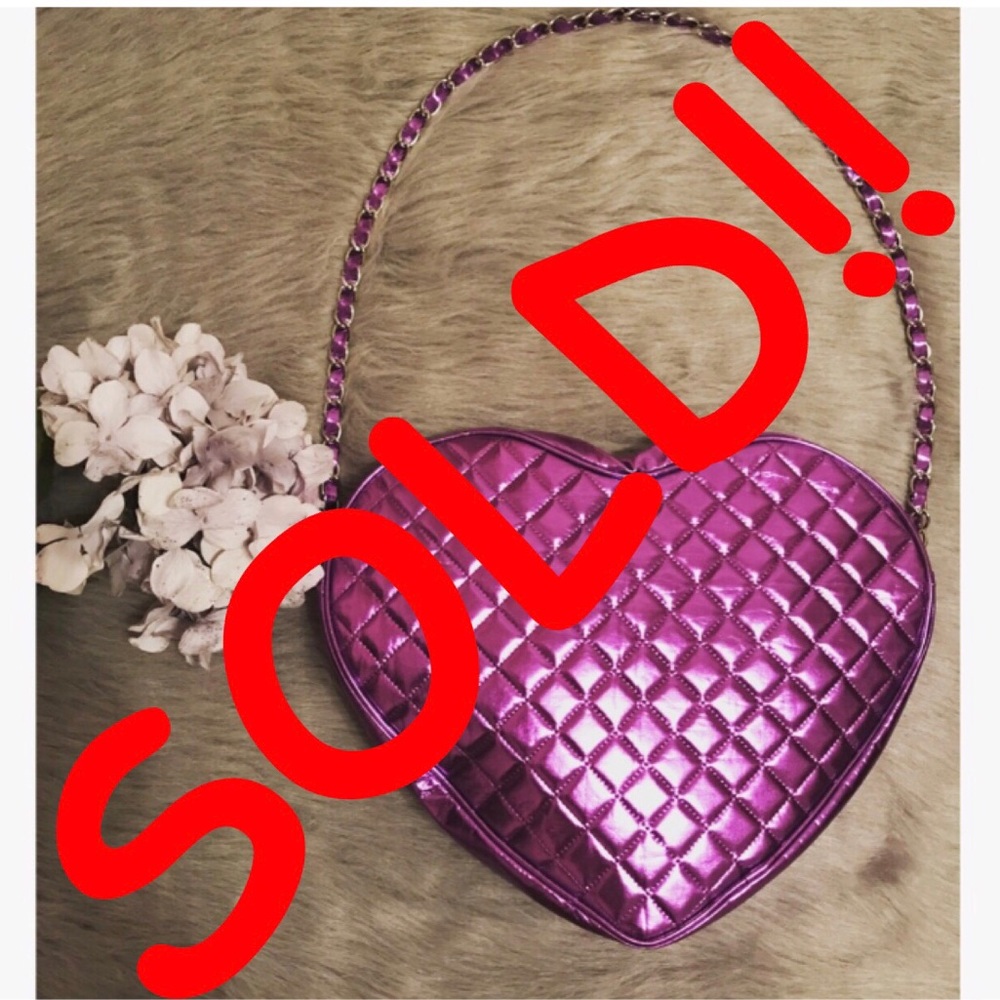 ✨CLEARANCE✨ 💜!Purple Heart Purse!💜